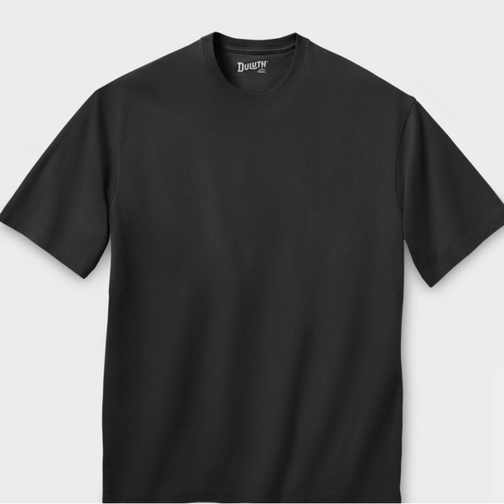 Duluth Trading Co Men's Longtail Black Tee